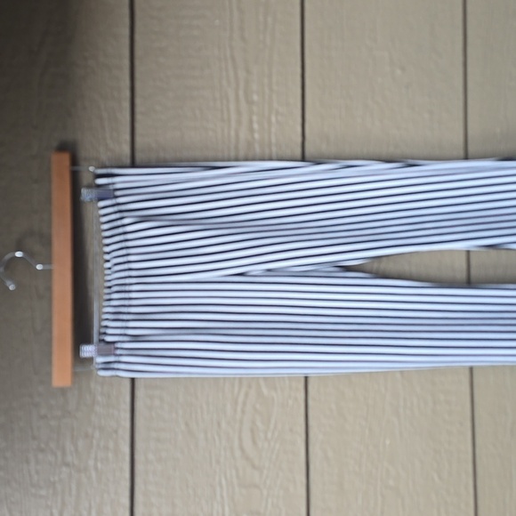 NASTY GAL High Wasted Striped Flare Pants NWOT 6 - Picture 7 of 12